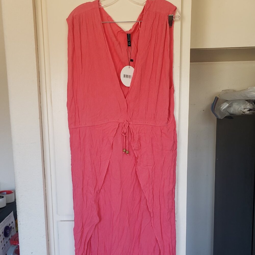 Boho Me Long Peach Dress Size 1X